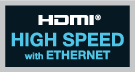 HDMI High Speed with Ethernet Logo