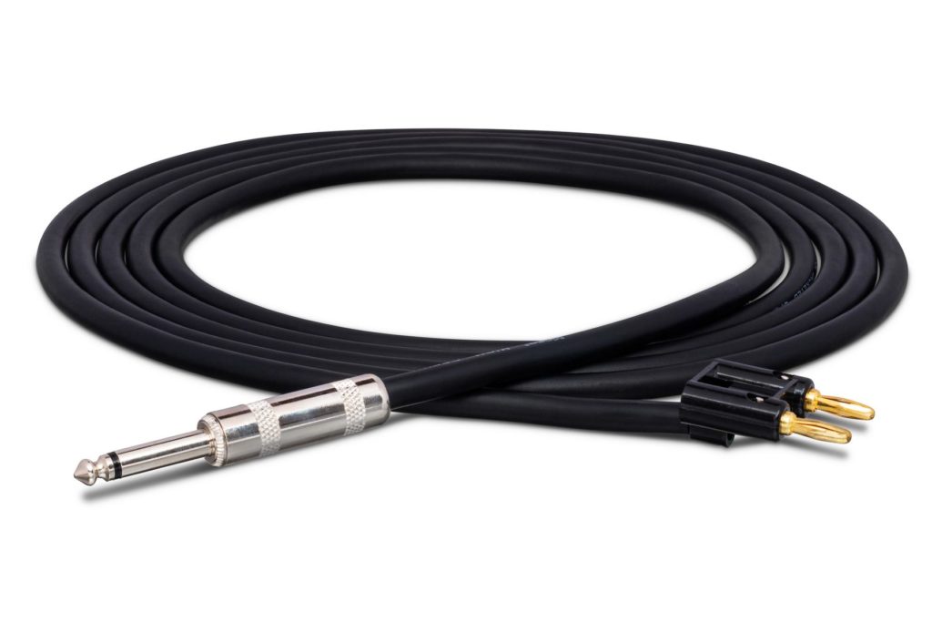 Hosa Pro Speaker Cable, REAN 1/4 in TS to Same, 10 ft at