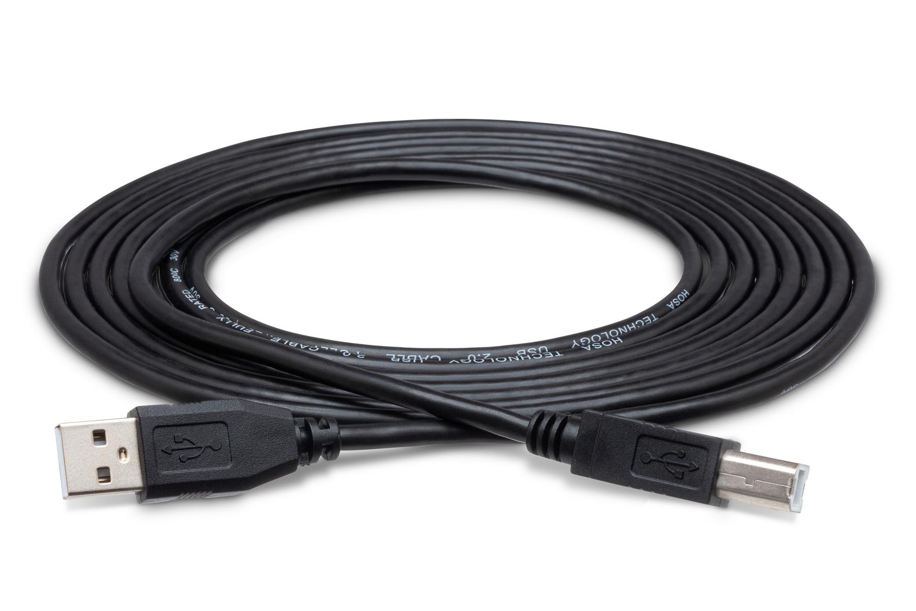jage kapok Rettsmedicin Type A to Type B - High Speed USB Cable - Data Cables | Hosa Cables