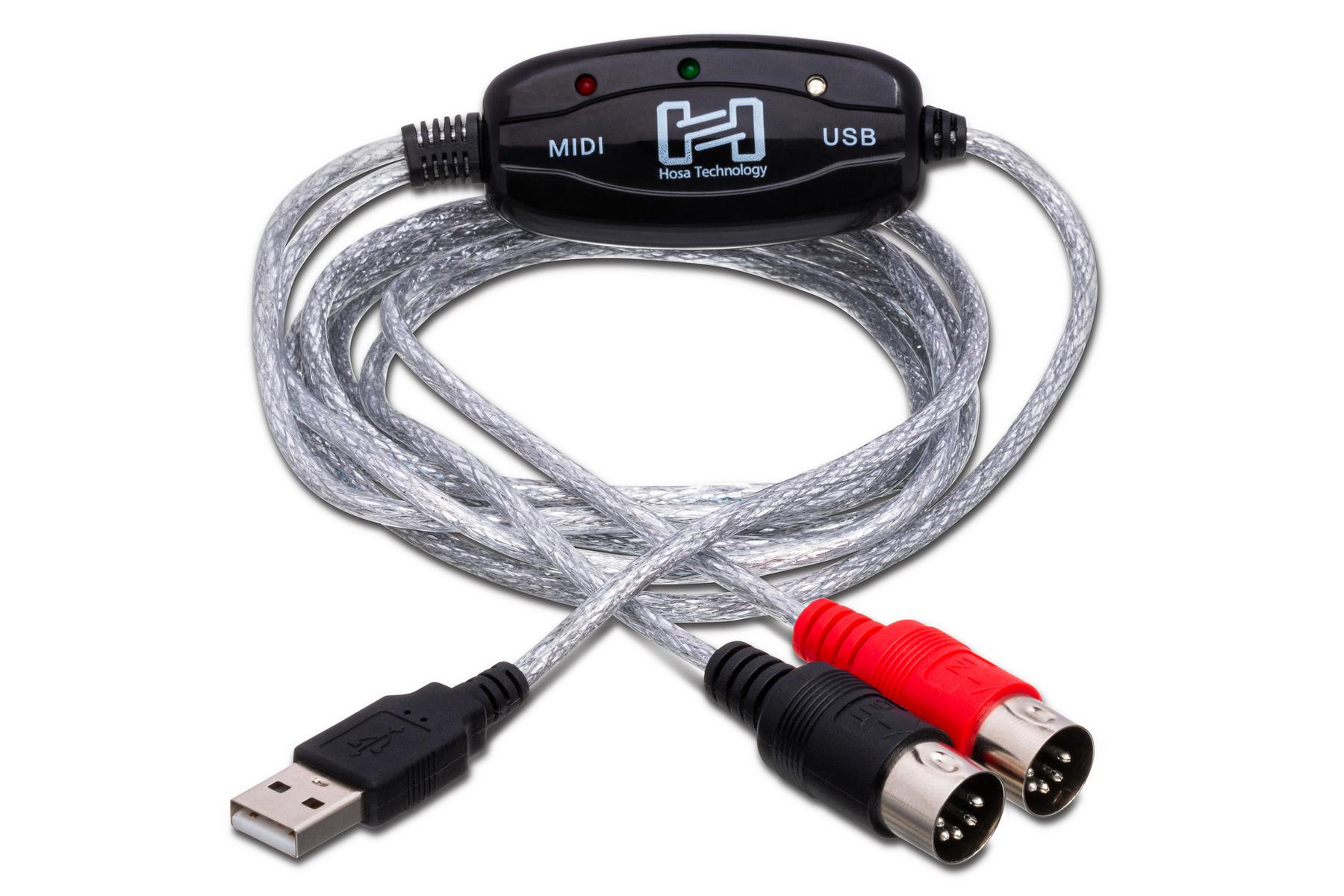 mudder Absorbere grit MIDI to USB Interface - TRACKLINK MIDI Interfaces | Hosa Cables