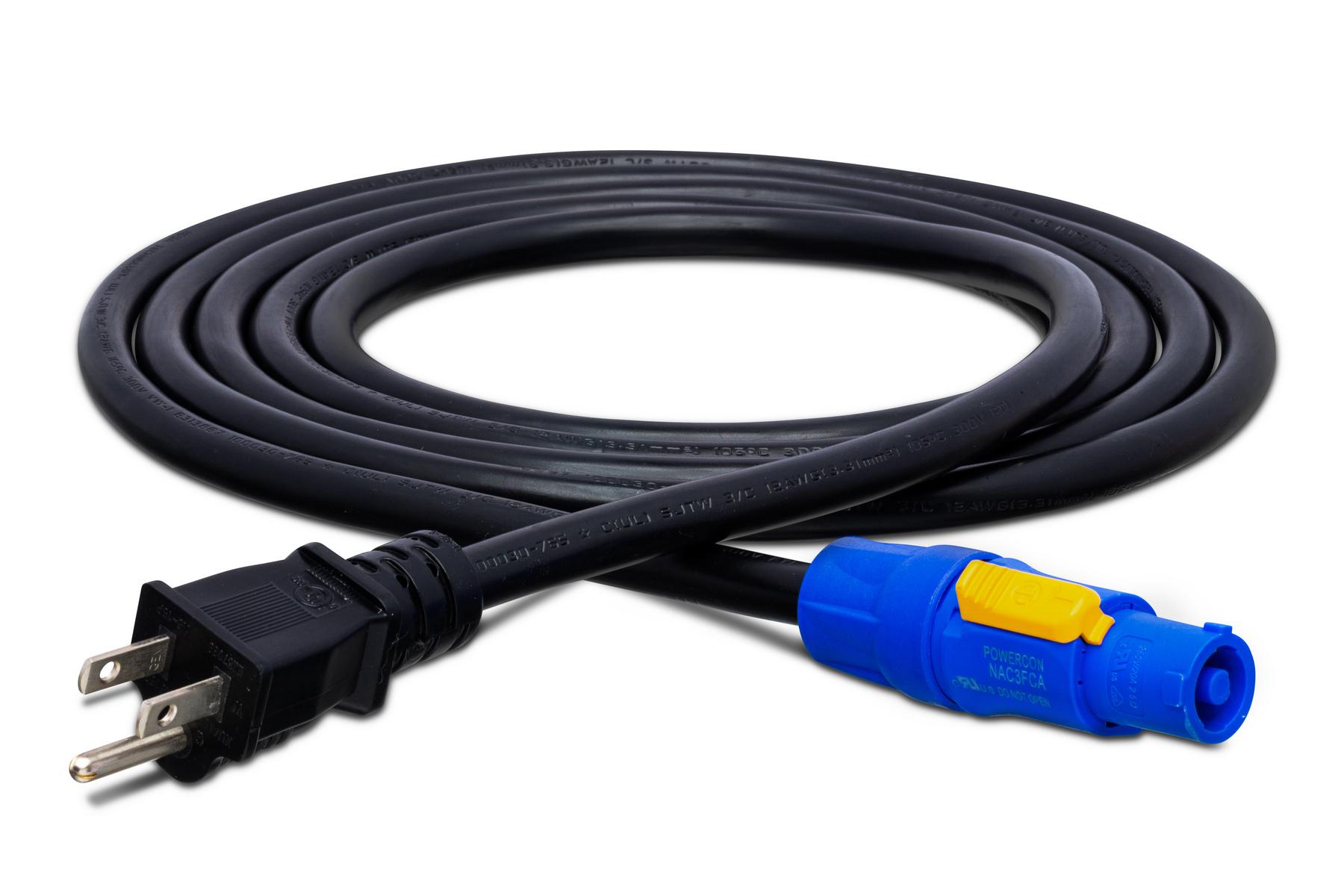 Armstrong Desmenuzar Festival Neutrik powerCON to Hosa NEMA 5-15P - Power Cord | Hosa Cables
