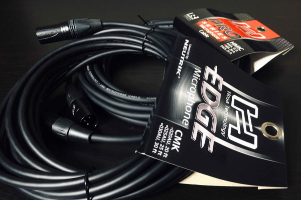 Hosa Pro and Hosa Edge Microphone Cables
