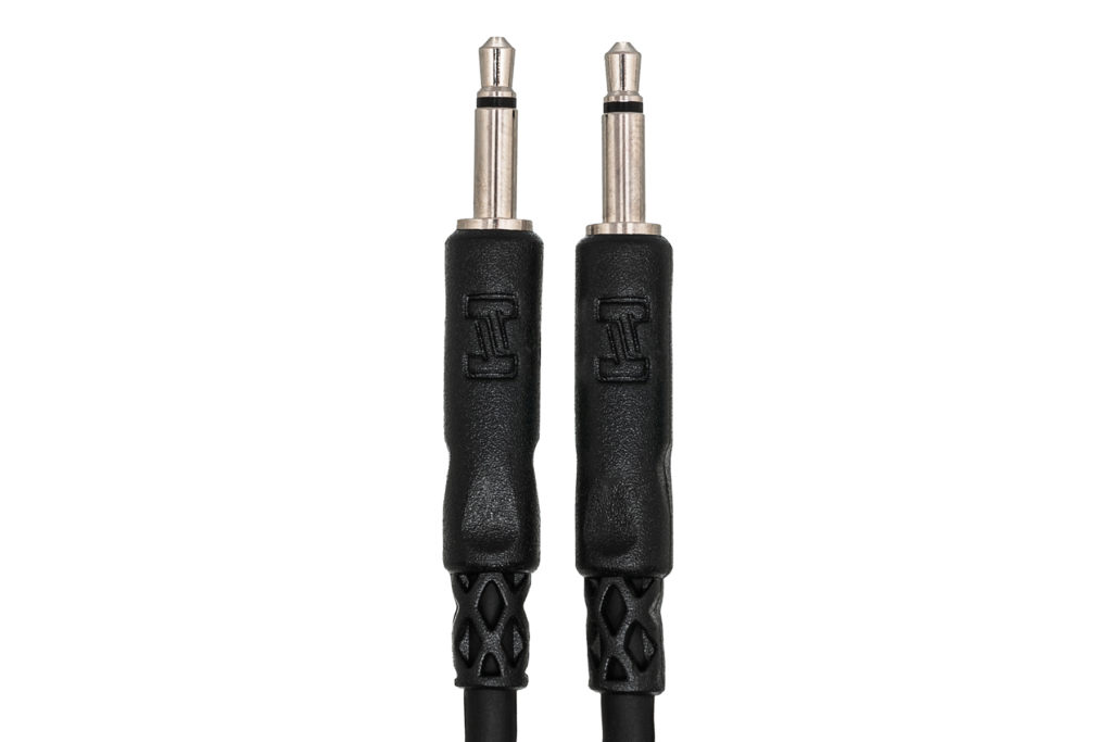 3.5 mm TS to Same - Mono Interconnect | Hosa Cables