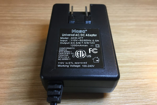 Hosa ACD-477 Universal Power Adapter Details