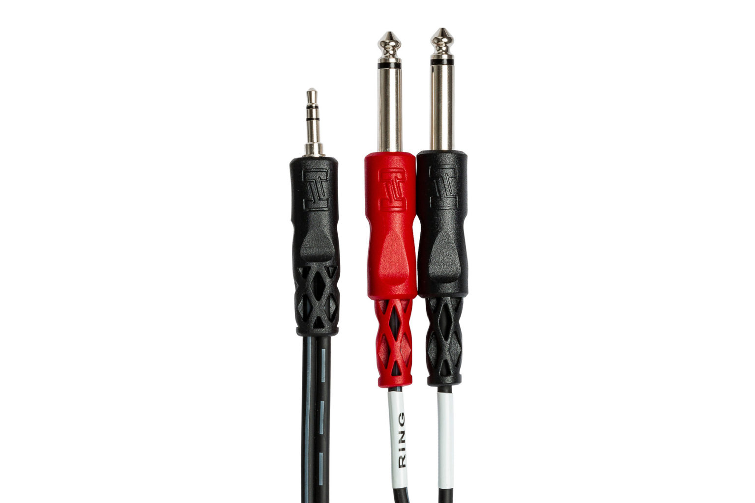 3.5 mm TRS to Dual 1/4 in TS - Stereo Breakout | Hosa Cables