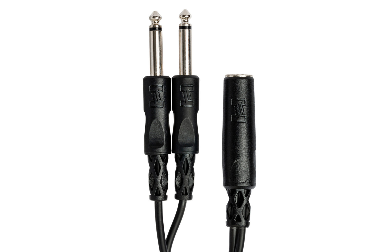 1/4 in TSF to Dual 1/4 in TS - Y Cable - Analog Audio | Hosa Cables
