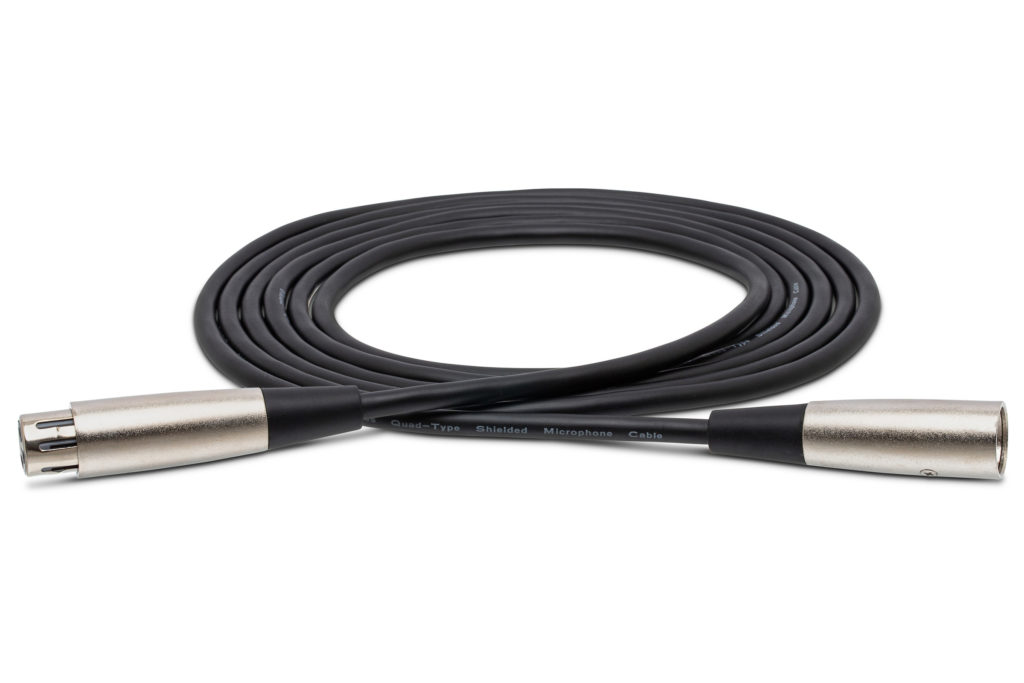 CMI-100 Quad Microphone Cable on white background