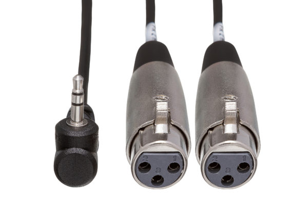 CYX-400F Microphone Cable connectors on white background