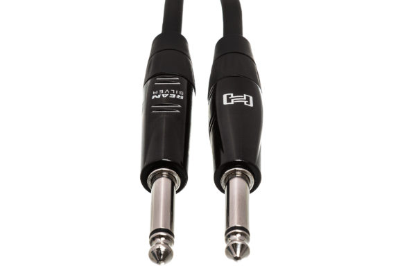 HGTR-000 Pro Series Guitar Cable Straight to Same connectors on white background