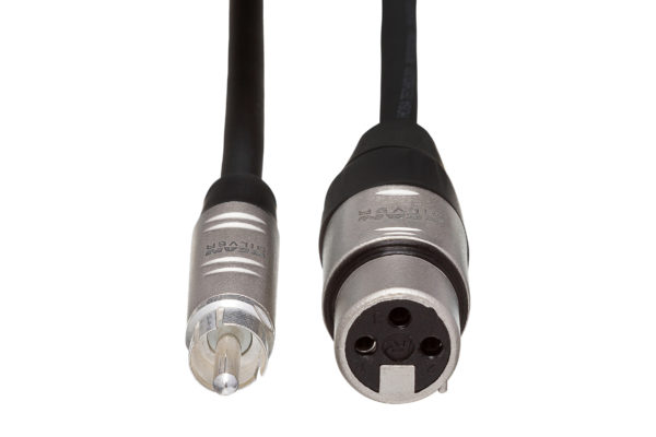HXR-000 Pro Series Unbalanced Interconnect connectors on white background