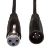 MBL-100 Economy Microphone Cable connectors on white background