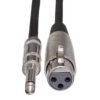 MCH-100 Microphone Cable connectors on white background