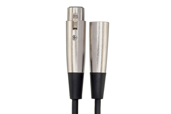 MCL-100 Microphone Cable connectors on white background
