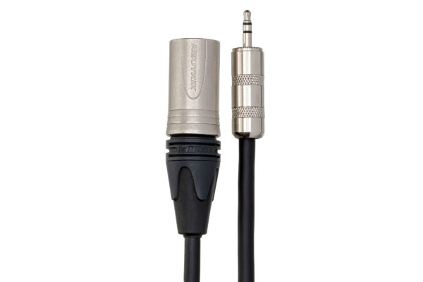 MMX-100 Microphone Cable connectors on white background