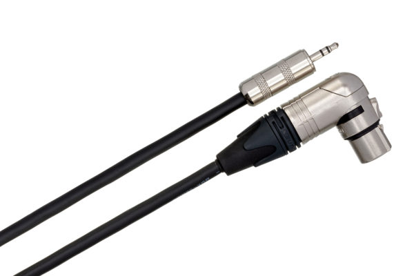 MXM-000RS Microphone Cable connectors on white background