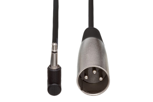 XVM-305M Microphone Cable connectors on white background