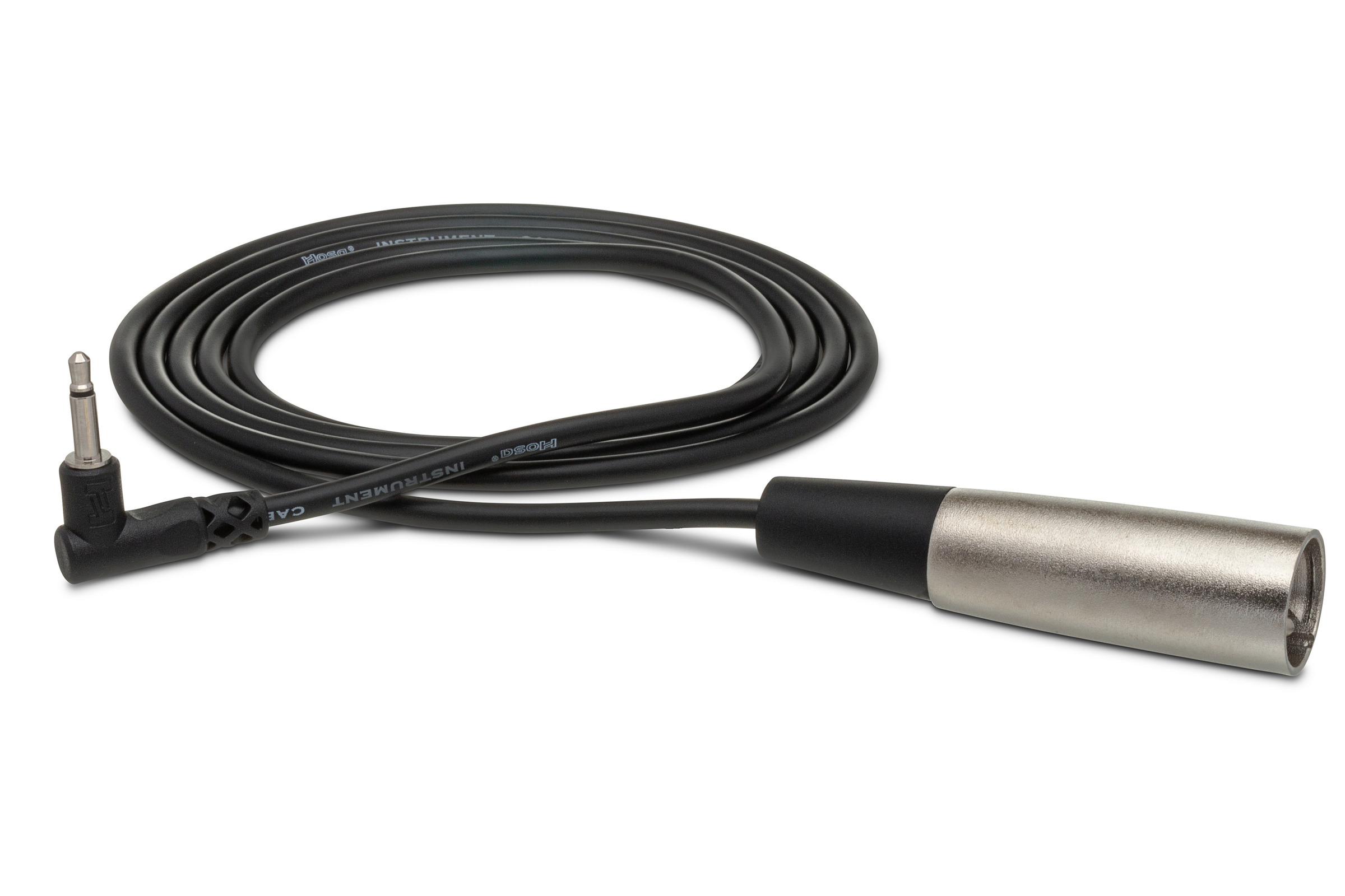 Hosa XVM-305M 5-Feet Right-Angle 3.5mm TS to XLR3M Microphone Cable