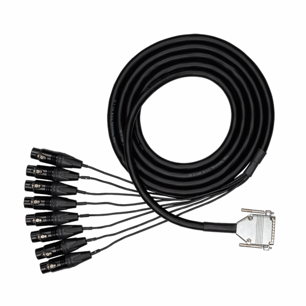 Hosa Edge 8-Channel Analog Snake DB25 to XLR3F