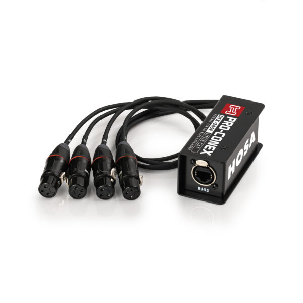 Hosa Pro-Conex LittleCat DFX-345F — Female XLR fan-out