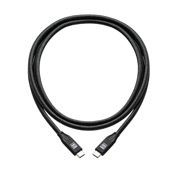 Hosa Performance USB4 Braided Cable, USB-C to USB-C